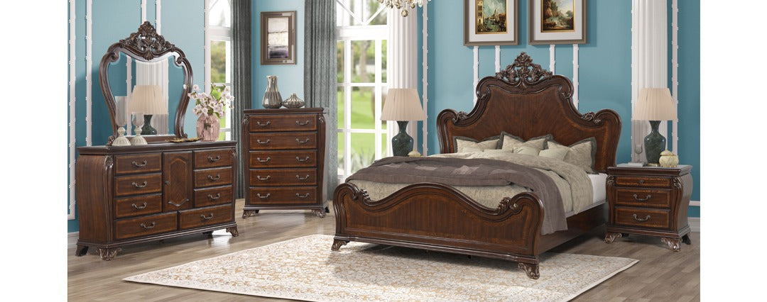 Magnolia Brown Bedroom