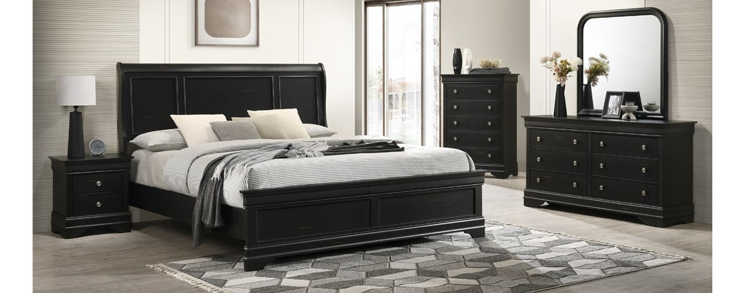 Porter Black bedroom set