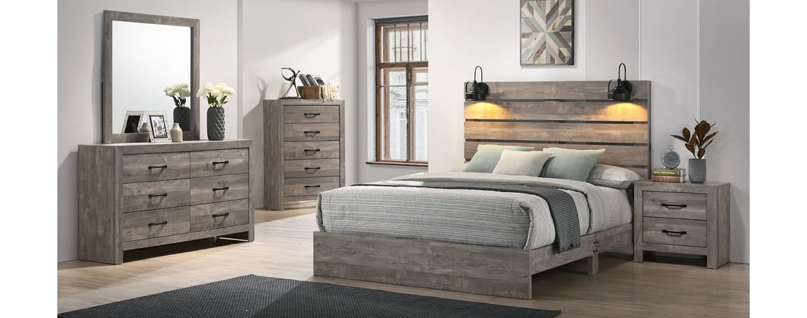 Cameron Grey Bedroom Set