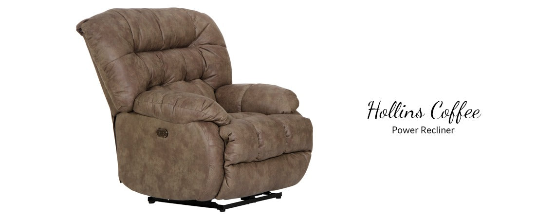 Hollins Coffee Power Recliner