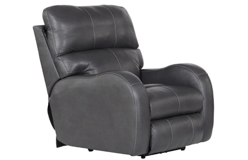 Angelo Gunmetal Power Recliner