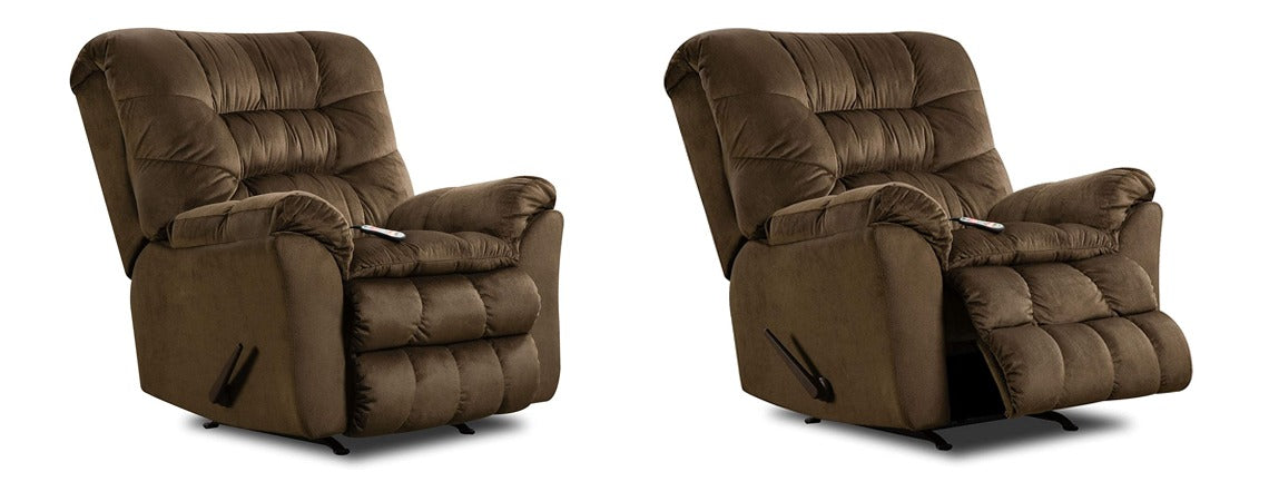 Carmen Umber Rocker Recliner