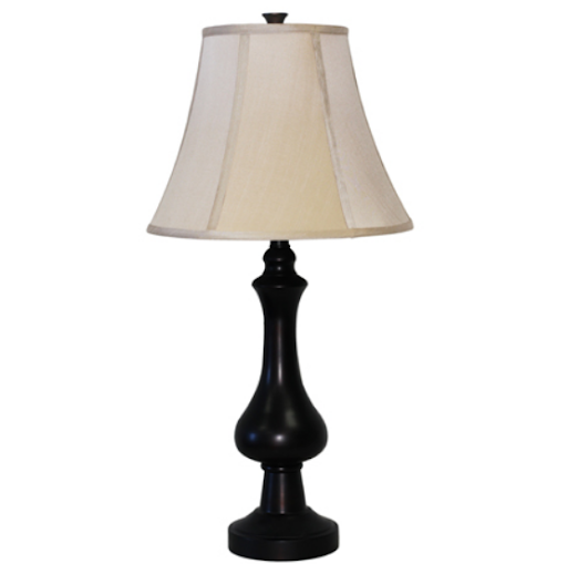 Metal/Bronze Table Lamps 2pc Set