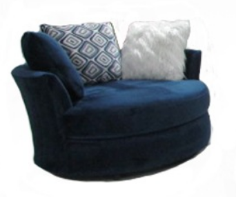 Groovy Navy Sectional