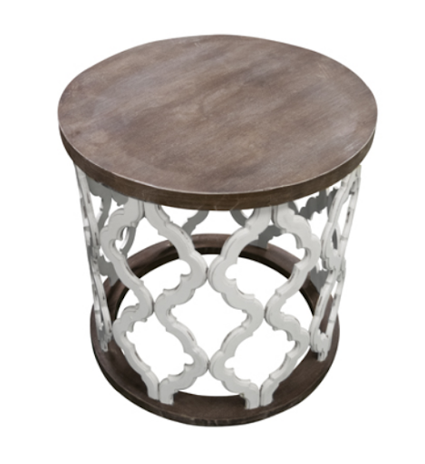 Brocade Nero White/ Ashnero