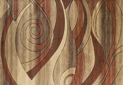 Brown/Terra Orelsi Area Rug