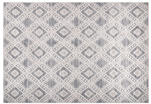 Cream/Grey Venice Collection Rug
