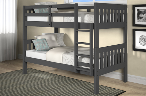 Twin/Twin Greywash Bunkbed