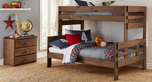 Twin/Full Chestnut Bunkbed