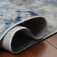 Grey/Blue Trendy Collection Rug