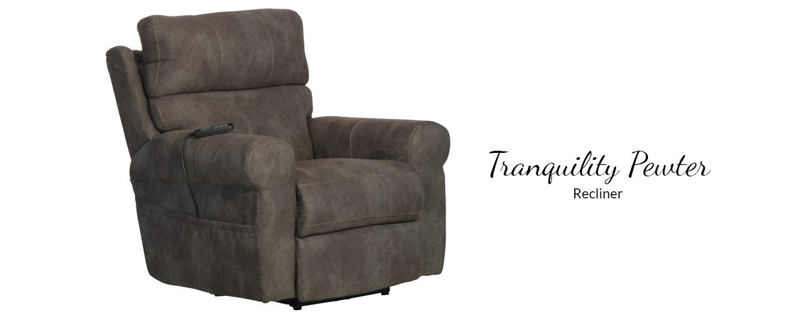 Tranquility Pewter- with power headrest/ lumbar & massage