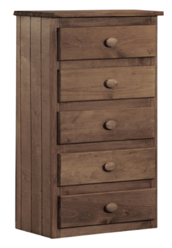 Chestnut 5 Drawer Chest